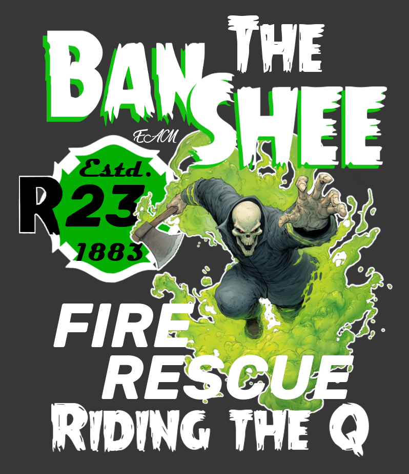 Banshee Riding the Q - Back Design