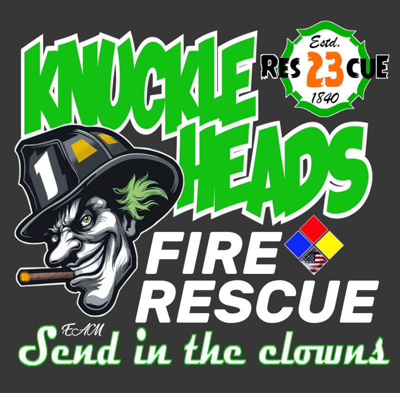 Knuckleheads Send in the Clowns back design