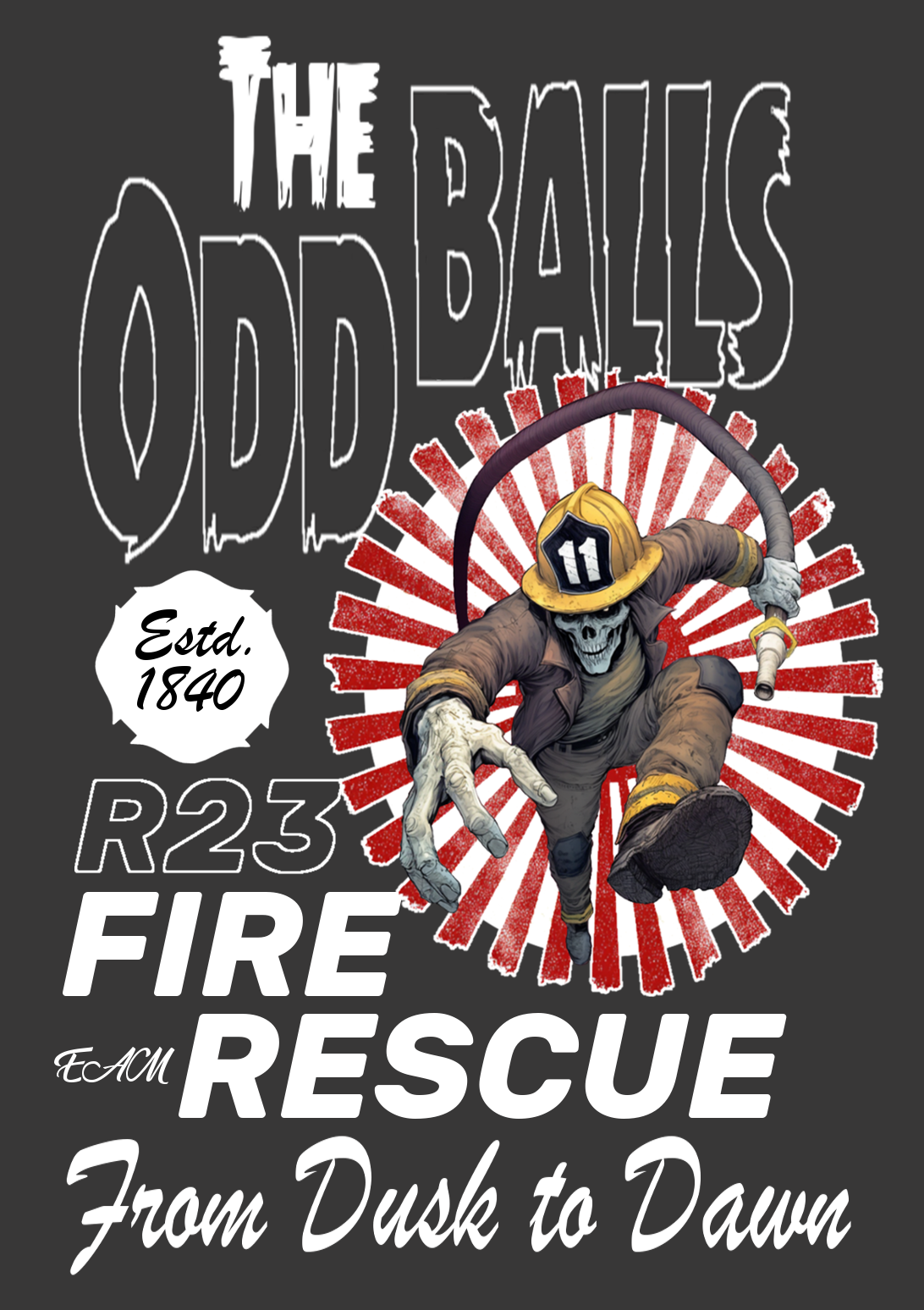 Oddballs From Dusk to Dawn back design