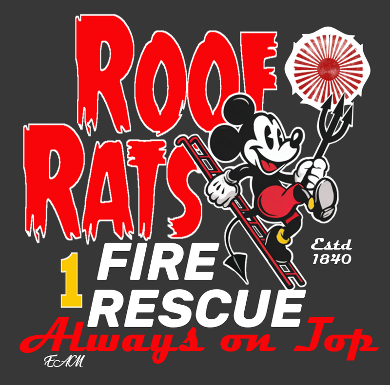 Roof Rats Always on Top back design